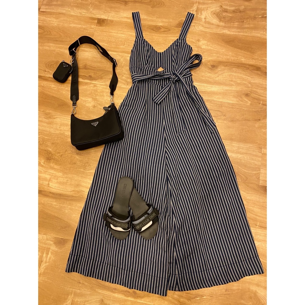 Anthropologie Wide Leg Jumpsuit